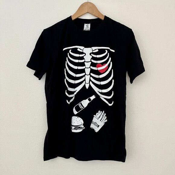 Maternity Halloween costume t-shirts baby boy skeleton - Picture 3 of 4